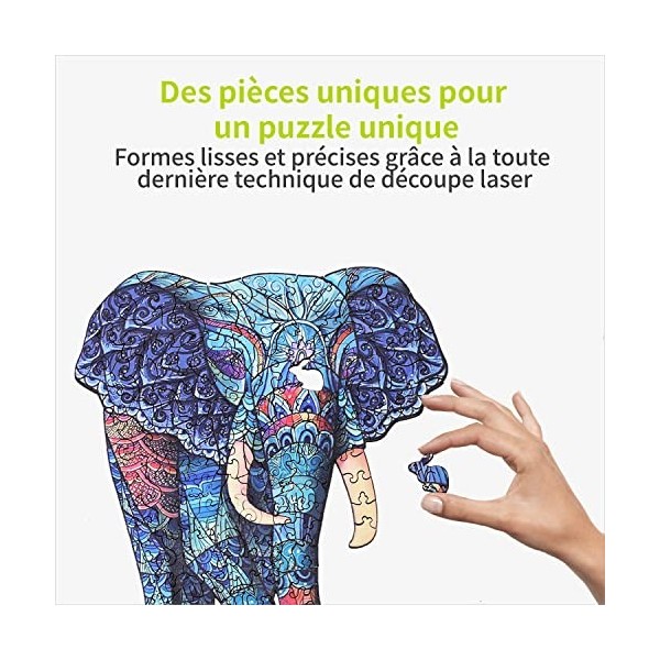 Acropaq-PUZA4E Puzzle, PUZA4E, Elephant, A4