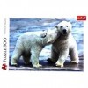 Trefl - 37270 - Puzzle - Ours Blanc - 500 Pièces