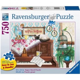 Ravensburger 2D dla seniorÄlw KOT na pianinie 750 el. [Puzzle]