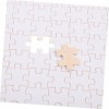 TOYANDONA 3 Feuilles Puzzle Blanc Puzzle Vierge Bricolage Puzzle Personnalisé Bricolage Blanc Puzzles Vierges Dessiner sur Un