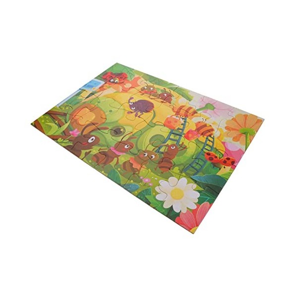 KICHOUSE 1 Jeu Puzzle pour Enfants Puzzle Enfant enigmes Enfants Jouets pour Enfants Puzzles en Bois pour Les Tout-Petits éni