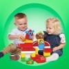 Mega Bloks First Builders Coucou Blocs coffret La Ferme des Animaux, jeu de construction, 30 pièces, jouet pour enfant et béb