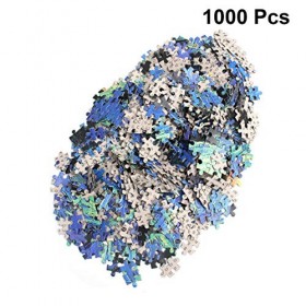 TOYANDONA 1 Pièce 1000 Puzzle Nuit Étoilée Énigmes Difficiles pour Adultes Jouet De Puzzle Dintelligence Puzzle Adulte Puzzl