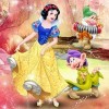 Dino Toys DINR7 335288 Puzzle Dino Princesse : Free Afternoon 3 x 55 pièces, Multicolore