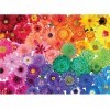 Eariy Puzzle de 1000 pièces, fleurs colorées, puzzle interactif familial, jeu pour adultes, collections de bricolage, pour le