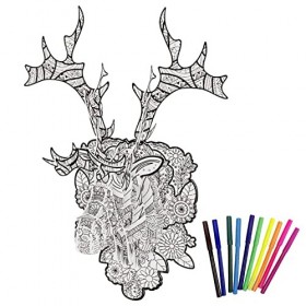 Decorhome Puzzle coloriage Peinture 3D - Ensemble Jouets artisanaux Peinture Bricolage - Jouet dartisanat Peinture éducatif,