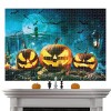 Limily Puzzles dhalloween pour Adultes | Halloween Pumpkin Wall Art Decor | Jeu éducatif Jouet tenture Murale décor de fête 