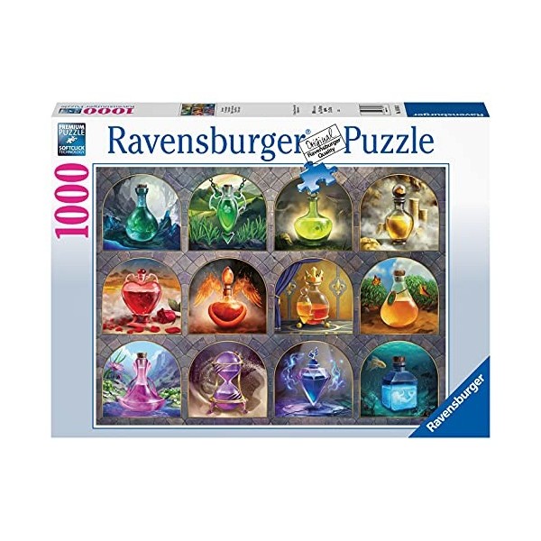 Ravensburger - Puzzle 1000 pièces - Potions magiques - Adultes et enfants dès 14 ans - Puzzle de qualité supérieure - 16816