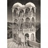 Clementoni- Novo Art Series Escher, Belvedere-1000 Pièces-Puzzle, Divertissement pour Adultes-Fabriqué en Italie, 39754