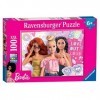 Ravensburger - Puzzle Enfant - Puzzle 100 p XXL - Toujours voir le bon côté / Barbie - Dès 6 ans - 13269