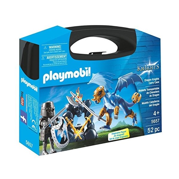 Playmobil 1.2.3 5657 Valisette Chevaliers du Dragon