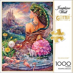 Buffalo Games- The Untold Story Glitter Edition Puzzle, 12104, Multicolore, 1000