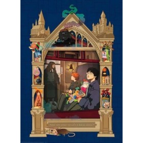 Ravensburger Puzzle 1000 pièces Harry Potter vers Poudlard
