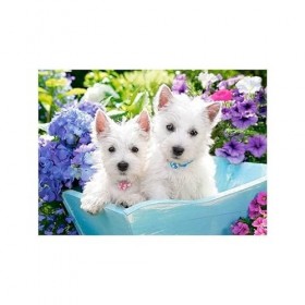 Castorland B-222032 Westie Puppies Puzzle 200 pièces Multicolore
