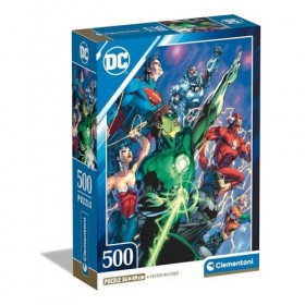 Clementoni Puzzle 500 pièces : DC Comics - Justice League