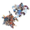 Vaguelly 2 Ensembles 500 Pièces célèbres Puzzles de Peinture Puzzle Peinture à lhuile Jouets éducatifs énigmes Puzzle Adulte