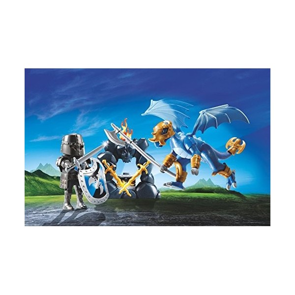 Playmobil 1.2.3 5657 Valisette Chevaliers du Dragon