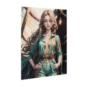 Puzzle de 500 pièces pour adultes - Combinaison - Jeu stimulant - Puzzle en bois - Décoration familiale - Parfait pour les ca