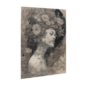 Puzzle de 500 pièces pour adultes - Jeu stimulant surréaliste - Puzzle en bois - Décoration familiale - Parfait pour les cade