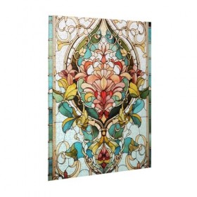 Puzzle de 500 pièces pour adultes - Verre coloré - Puzzle en bois - Décoration familiale - Parfait pour les cadeaux amusants 