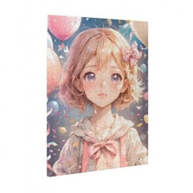 Puzzle de 500 pièces pour adultes et filles - Ballons - Jeu stimulant - Puzzle en bois - Décoration familiale - Parfait pour 