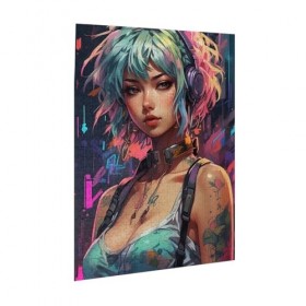 Puzzle de 500 pièces pour adultes - Tatouage fille - Jeu stimulant - Puzzle en bois - Décoration familiale - Parfait pour les