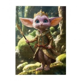 Puzzle de 500 pièces pour adultes, jeu de défis elfe, princesse, puzzle en bois, décoration familiale, parfait pour les cadea