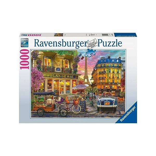 Ravensburger 19946-Paris à laube-Puzzle de 1000 pièces, 19946