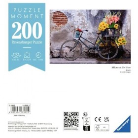 Ravensburger - Puzzle Adulte - Puzzle Moment 200 p - Bicyclette - 13305
