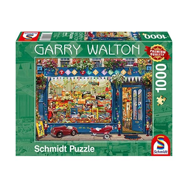 Schmidt Spiele Puzzle Garry Walton - 59606-1000 pièces - Multicolore