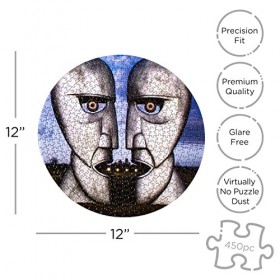 NMR Distribution ALBM-004 Pink Floyd Division Bell 450 pc Picture Disc Puzzle, Multi-Colored