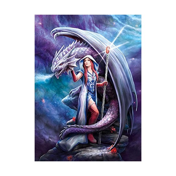 otto Puzzle Adulte : Dragon Mage - Anne Stokes - 1000 Pieces