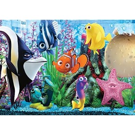 Clementoni - 24472-Puzzle super color maxi 24p Finding Nemo-Puzzles
