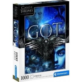 TOYS Puzzle Adulte pour Games of Thrones et Le Corbeau Noir a 3 Yeux - got - 1000 Pieces - Collection Serie Tele Science Fict