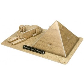 POP Out World 3D Puzzle - World Architecture Series "The Sphinx and the Great Pyramid of Giza - Egypt"