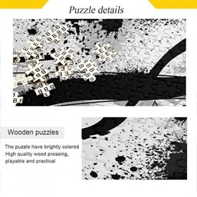 1000 pièces abstraites notes de musique puzzles en bois pour adultes jeux amusants pour adolescents et famille