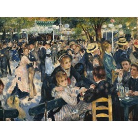 otto Puzzle Adulte - Le Bal du Moulin de la Galette - 1000 Pieces - Collection Musee - Art
