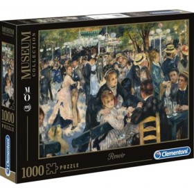 otto Puzzle Adulte - Le Bal du Moulin de la Galette - 1000 Pieces - Collection Musee - Art