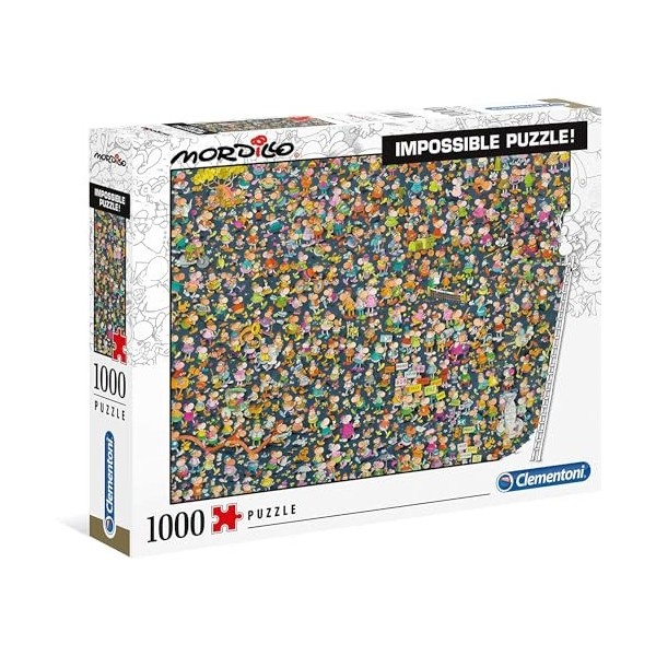 TOYS Puzzle Adulte Impossible mordillo - 1000 Pieces - Collection Bande dessinee