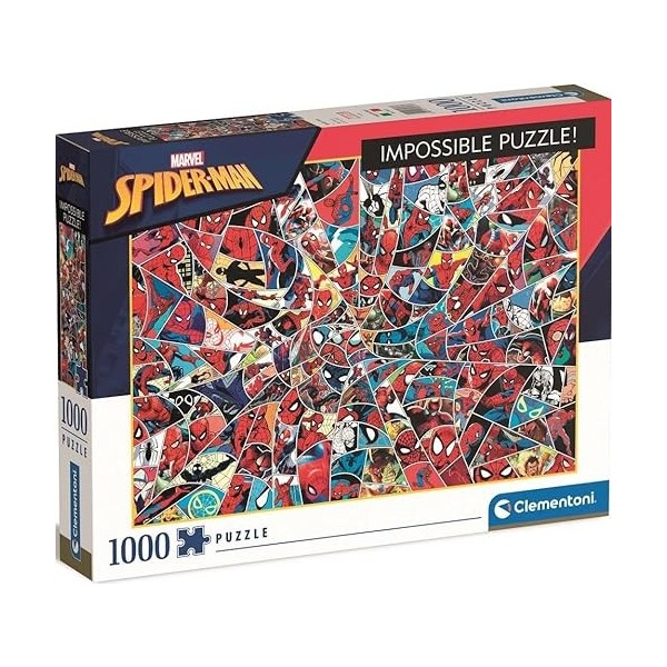 Jouets Puzzle Adulte Impossible Spider-Man - 1000 Pieces - Spiderman Venom - Collection Super Heroes Avengers