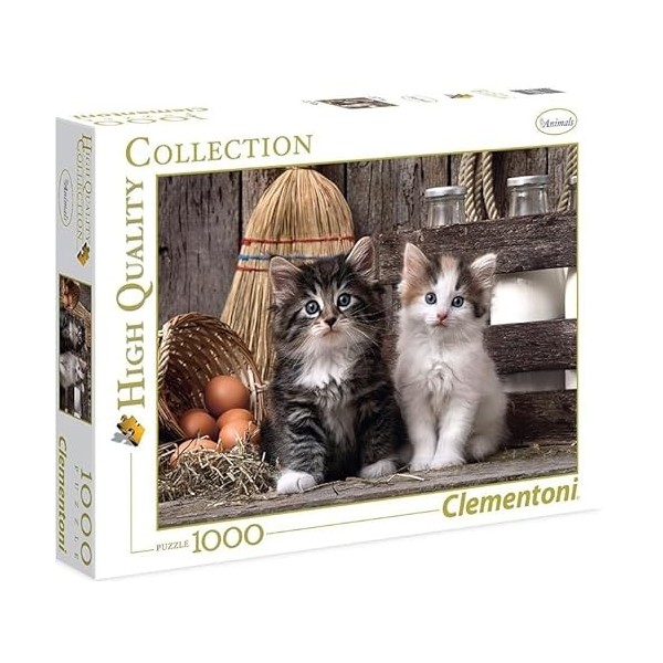 OTTO Puzzle Adulte 1000 Pieces : 2 Mignons Petits Chatons - Collection Animaux - Chat