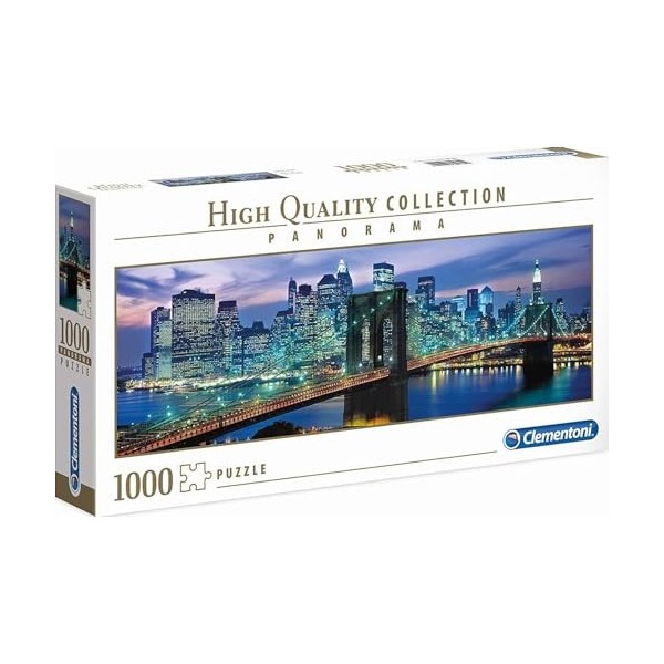 OTTO Puzzle Adulte Panorama : Ville de New-York en Lumiere - 1000 Pieces - Collection Ville et Monument