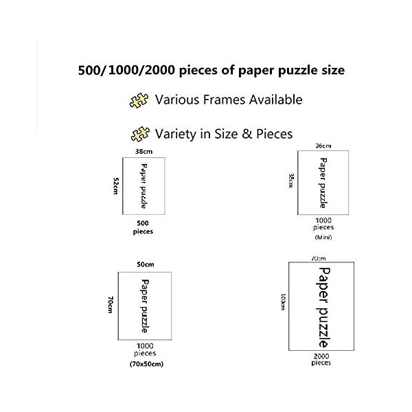 Puzzle 1000 pièces - Puzzle chouette mignon - 1000 pièces