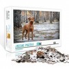 Mini puzzle adulte de 1000 pièces pour chien - Puzzle stimulant - Cadeau pour adultes et enfants