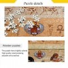 Puzzle de 1000 pièces en Égypte antique - Jouet amusant pour la décompression intellectuelle