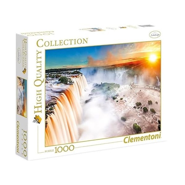 Puzzle Adulte : Les Chutes du Niagara - 1000 Pieces - clementoni - Collection Cascades et Chutes d Eau