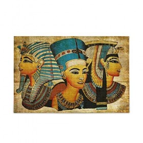 Puzzles de 1000 pièces - Puzzle pharaon égyptien antique - Jouet amusant pour la décompression intellectuelle