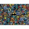 TOYS Puzzle Adulte Impossible Batman - 1000 Pieces - Avengers Batman Joker Robin Batmobile - Collection Super Heroes Avengers