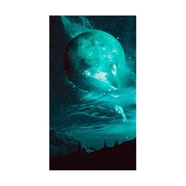 Yingxin34 Puzzles pour Adultes Puzzle 300 pièces - Lune et Oiseau - pour Adultes 300 pièces Puzzle 300 pièces-26x38cm 10.23x1