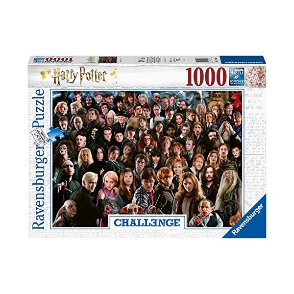 Ravensburger - Puzzle Adulte - Puzzle 1000 p - Harry Potter Challenge Puzzle - 14988